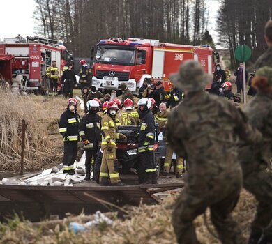 Podlascy terytorialsi wspierają strażaków