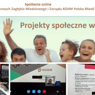 KGHM i samorządy rozwiązują problemy społeczne mieszkańców Zagłębia Miedziowego - spotkanie online