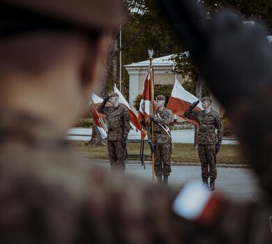 Przysięga w 1 Podlaskiej Brygadzie OT 