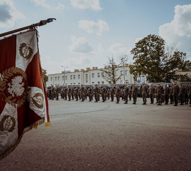 Przysięga w 1 Podlaskiej Brygadzie OT