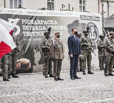 Przysiega w 3 Podkarpackiej Brygadzie OT