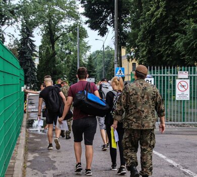 Powołanie ochotników do 1 Podlaskiej Brygady OT