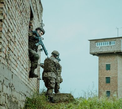 Łódzcy terytorialsi na poligonie