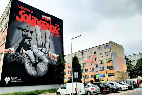 nowe murale w Polkowicach, Lubinie i Głogowie, fot. UM Polkowice