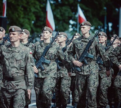 Przysięga wojskowa w Słupsku.