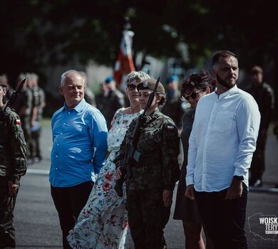 Przysięga wojskowa w Słupsku.