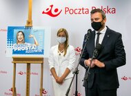 Poczta Polska nową emisją filatelistyczną włącza się w ogólnopolską kampanię #SZCZEPIMYSIĘ  