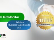 BIG InfoMonitor wyróżniony tytułem Business Superbrands