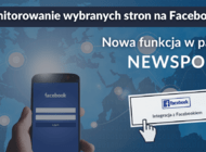 Newspoint ulepsza monitoring Facebooka