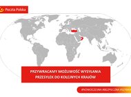 Poczta Polska: Rozszerzamy katalog usług świadczonych do kolejnych państw. Listy można wysyłać już do stu krajów 