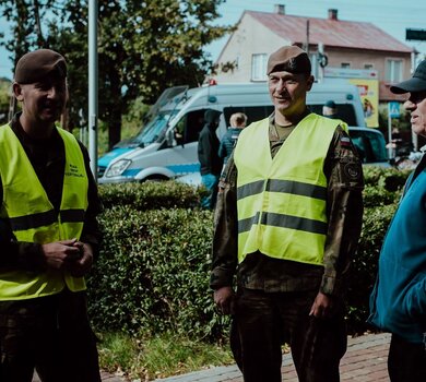 Żołnierze WOT w Krynka na Podlasiu w ramach operacji #SilneWsparcie