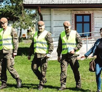 Żołnierze WOT na Lubelszczyźnie w operacji #SilneWsparcie