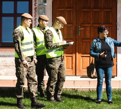 Żołnierze WOT na Lubelszczyźnie w operacji #SilneWsparcie