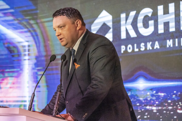 KGHM z odważnymi projektami w obliczu wyzwań globalnej gospodarki - Prezes KGHM Marcin Chludziński
