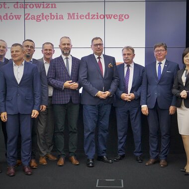 Ponad 3 mln od KGHM dla samorządów Zagłębia Miedziowego