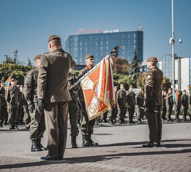 Przekazanie obowiązków dowódcy 3. Podkarpackiej Brygady OT