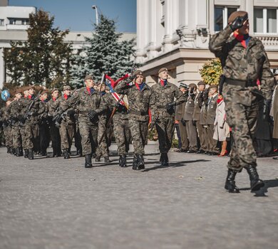 Przekazanie obowiązków dowódcy 3. Podkarpackiej Brygady OT