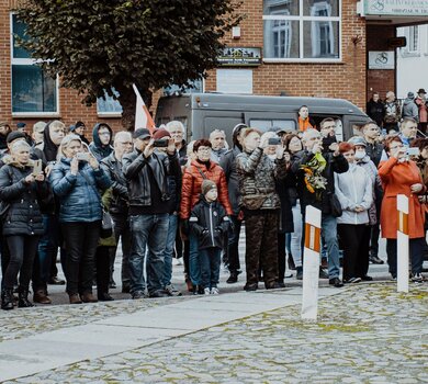 Trzebiatów - wręczenie sztandaru 14ZBOT i przysięga wojskowa