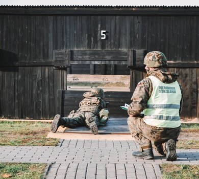 Szkolenie ochotników do służby w WOT