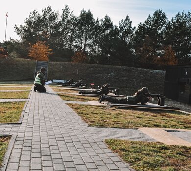 Szkolenie ochotników do służby w WOT