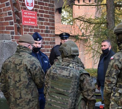 Antykryzysowe działania w malborskim zamku