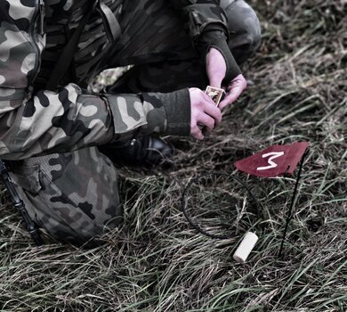 Szkolenie saperskie leszczyńskich Terytorialsów 