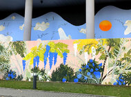 Ekologiczny mural ING