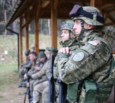 Suwalscy terytorialsi na szkoleniu z sojusznikami z NATO