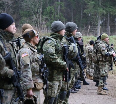 Suwalscy terytorialsi na szkoleniu z sojusznikami z NATO