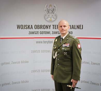 ppłk Artur Sarzyński - twórca Pierścienia Honorowego DWOT