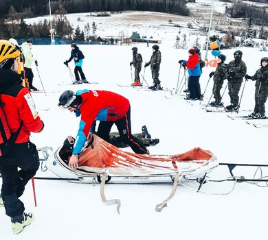 Szkolenie narciarskie i ratownicze małopolskich Terytorialsów