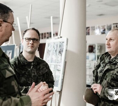 Wizyta dowódcy Norweskiej Gwardii Domowej
