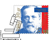 Poczta Polska wprowadza emisję filatelistyczną Louis Pasteur 1822-1895