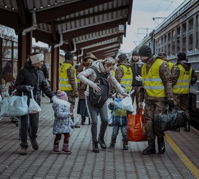 Terytorialsi z Podkarpacia wspierają przyjęcie ukraińskich uchodźców