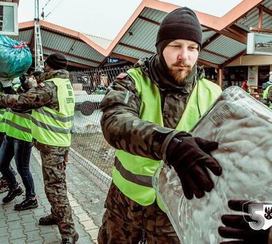 Terytorialsi z Podkarpacia wspierają przyjęcie ukraińskich uchodźców