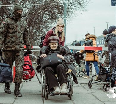 Chełm. Lubelscy żołnierze WOT wspierają przyjęcie Uchodźców z Ukrainy