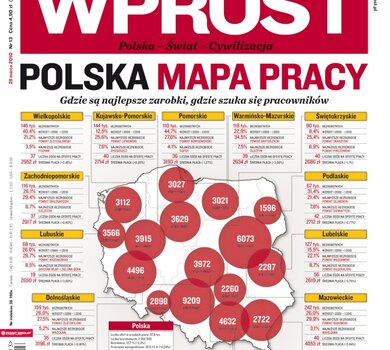 Polska mapa pracy