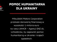 Mitsubishi Motors przekaże 1 milion euro dla ofiar wojny w Ukrainie