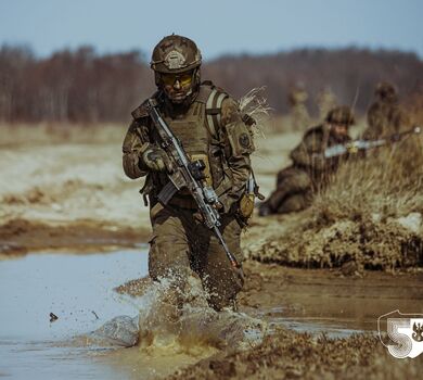 Wspólne szkolenie Terytorialsów z Pomorza i brytyjskich rangersów