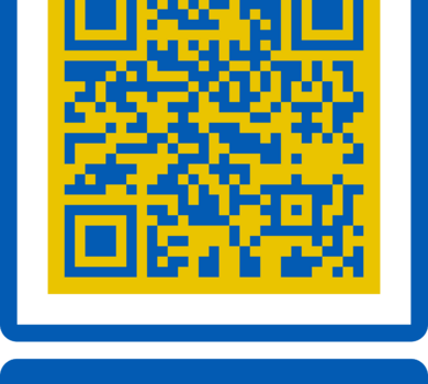 QR kod  Media for Ukraine