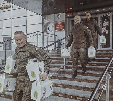 Paczki świąteczne dla kombatantów