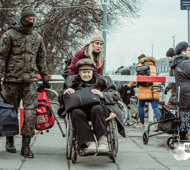 Chełm. Lubelscy żołnierze WOT wspierają przyjęcie Uchodźców z Ukrainy