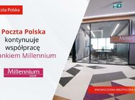 Poczta Polska podpisała nową umowę z Bankiem Millennium