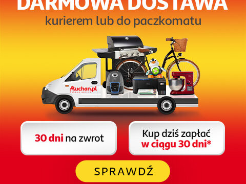 Darmowa dostawa kurierem lub do paczkomatu