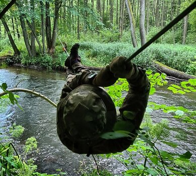 Szkolenie na klifie