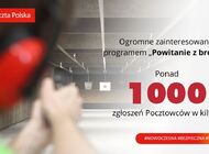 Ogromne zainteresowanie programem „Powitanie z bronią”. Ponad 1000 zgłoszeń Pocztowców w kilka dni