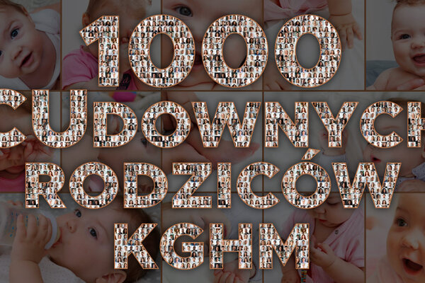 1000 CUdownych Rodziców KGHM - grafika