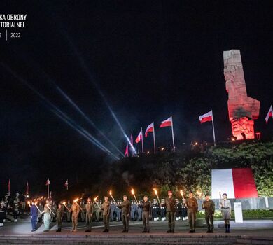 Terytorialsi na Westerplatte oddali hołd obrońcom Ojczyzny