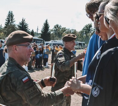 Najlepsi biegacze WOT rywalizowali w bydgoskim Myślęcinku