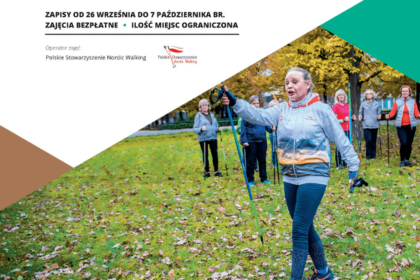 EKO Zdrowie 35+ Nordic Walking - plakat